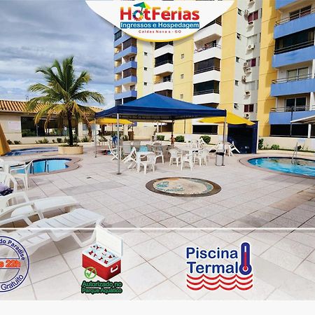 Flat Paradise, Piscinas Termais, Proximo Ao Centro - Hotferias Caldas Novas Kültér fotó