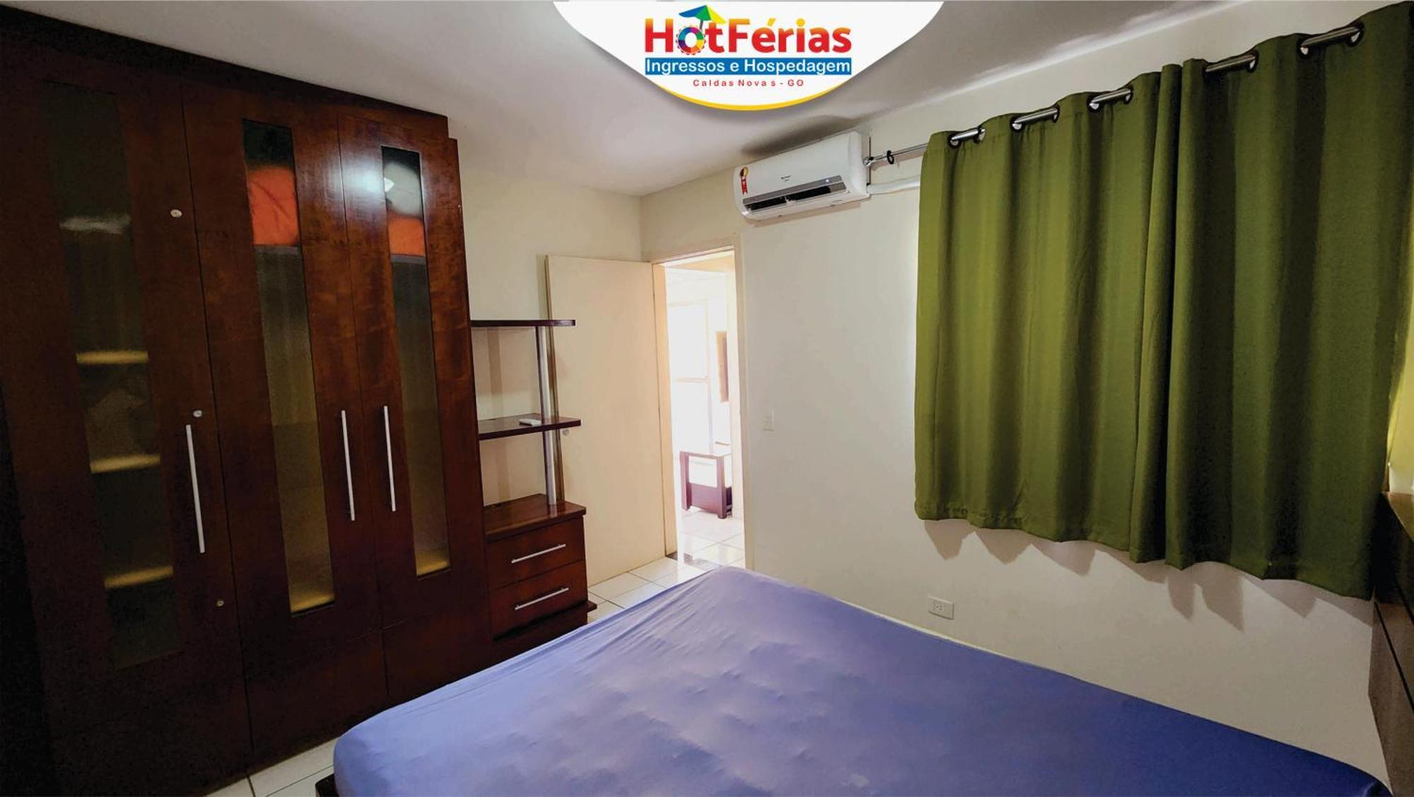 Flat Paradise, Piscinas Termais, Proximo Ao Centro - Hotferias Caldas Novas Kültér fotó