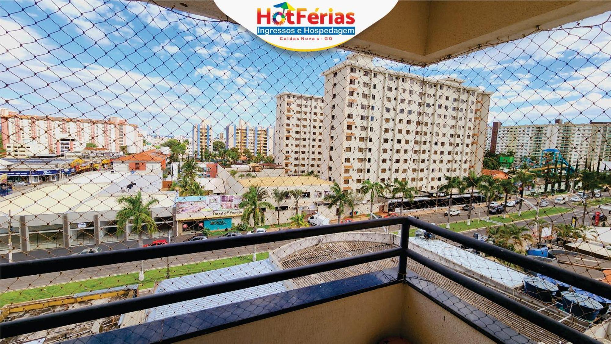 Flat Paradise, Piscinas Termais, Proximo Ao Centro - Hotferias Caldas Novas Kültér fotó
