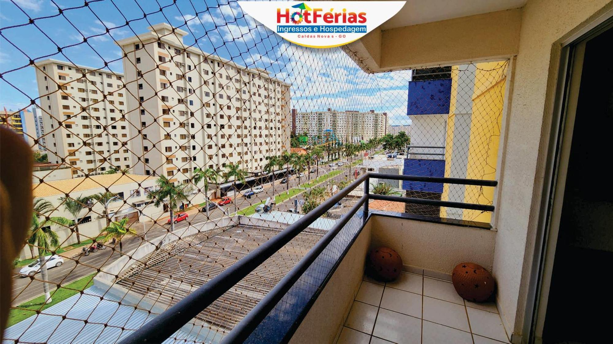 Flat Paradise, Piscinas Termais, Proximo Ao Centro - Hotferias Caldas Novas Kültér fotó